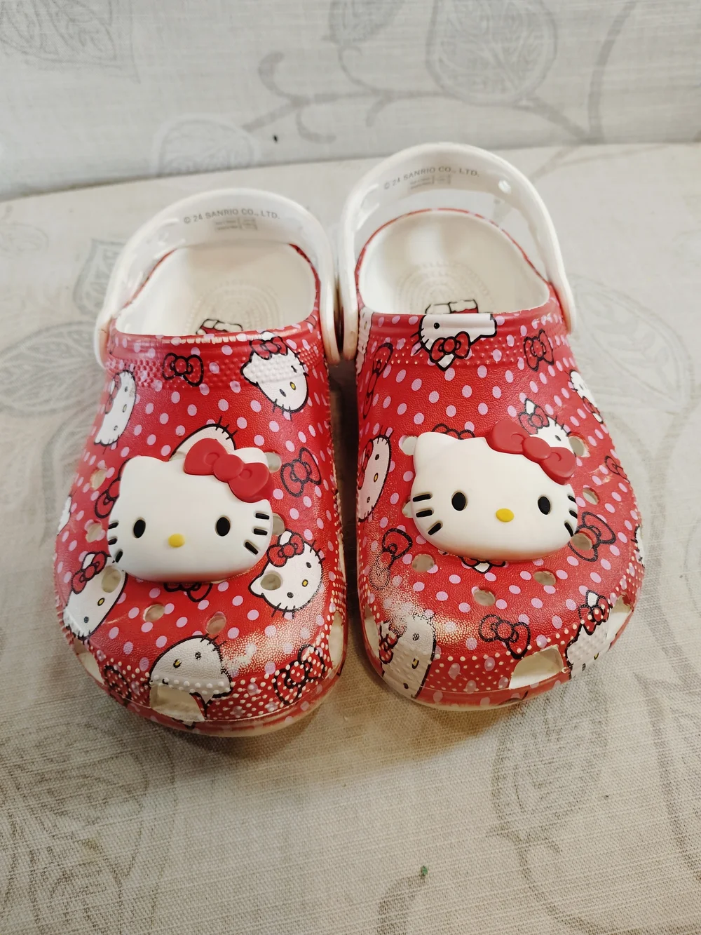 Hello Kitty Red Kids Slip-On Clogs
